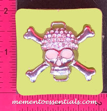 Load image into Gallery viewer, Silicone Mold elegant Skull Bone ribbon jewelry used with wax, gypsum, resin, hot glue, soap, clay, metal