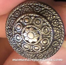 Load image into Gallery viewer, Silicone Mold elegant button jewelry used with wax, gypsum, resin, hot glue, soap, clay, metal