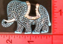 Load image into Gallery viewer, Silicone Mold Elephant Zoo Safari Africa button jewelry used with wax, gypsum, resin, hot glue, soap, clay, metal