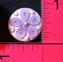 Load image into Gallery viewer, Silicone Mold used to make flower button with wax, Candle, gypsum, resin, hot glue, soap, clay, concrete, metal. Embellishment
