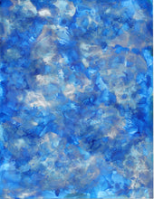 Load image into Gallery viewer, Alcohol Prints  Blues & Aqua