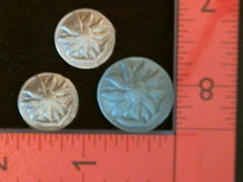 Load image into Gallery viewer, Silicone Mold Mould Flower Sunflower Medallion Button , Wax,, Resins, Glue, Clay, Jewelry, Embellishments, General Crafting, Scrapbooking