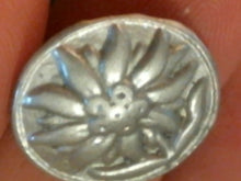 Load image into Gallery viewer, Silicone Mold Mould Flower Sunflower Medallion Button , Wax,, Resins, Glue, Clay, Jewelry, Embellishments, General Crafting, Scrapbooking