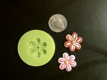 Load image into Gallery viewer, Silicone Mold Flower Daisy used with wax, Candle, gypsum, resin, hot glue, soap, clay, concrete, metal