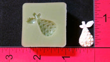 Load image into Gallery viewer, Silicone Mold small Pear Fruit used with wax, Candle, gypsum, resin, hot glue, soap, clay, concrete, metal