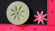 Load image into Gallery viewer, Silicone Mold Star Flower Daisy used with wax, Candle, gypsum, resin, hot glue, soap, clay, concrete, metal FL5