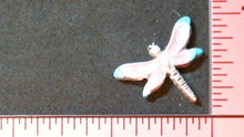 Load image into Gallery viewer, Silicone Mold dragonfly dragon fly Medallion flower garden vine button jewelry used with wax, gypsum, resin, hot glue, soap, clay, metal