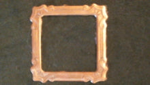Load image into Gallery viewer, Silicone Mold square frame elegant ornate used with wax, Candle, gypsum, resin, hot glue, soap, clay, concrete, metal