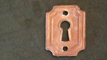 Load image into Gallery viewer, Silcone Mold Rectangle Key Hole Plate used with Resin Clay Hot Glue Metal