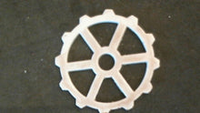 Load image into Gallery viewer, Silicone Mold Gear used with wax, cards, Scrapbooking, Candle, gypsum, resin, hot glue, soap, clay, concrete, metal