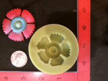 Load image into Gallery viewer, Silicone Mold Flower Daisy used with wax, Candle, gypsum, resin, hot glue, soap, clay, concrete, metal