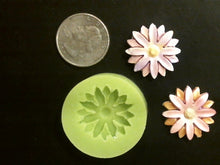 Load image into Gallery viewer, Silicone Mold Flower Daisy used with wax, Candle, gypsum, resin, hot glue, soap, clay, concrete, metal FL6