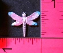 Load image into Gallery viewer, Silicone Mold dragonfly dragon fly Medallion flower garden vine button jewelry used with wax, gypsum, resin, hot glue, soap, clay, metal
