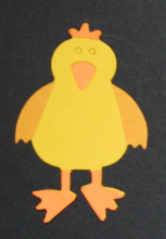 Load image into Gallery viewer, 8 Bird, Chicken, Hen, Rooster Die Cut Embellishment, Paper Piecing, Easter