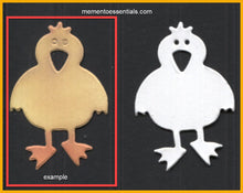 Load image into Gallery viewer, 8 Bird, Chicken, Hen, Rooster Die Cut Embellishment, Paper Piecing, Easter
