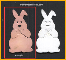 Load image into Gallery viewer, 10 rabbit bunny hare cutout cut out Paper Piecing, Embellishment