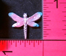 Load image into Gallery viewer, Silicone Mold dragonfly dragon fly Medallion flower garden vine button jewelry used with wax, gypsum, resin, hot glue, soap, clay, metal
